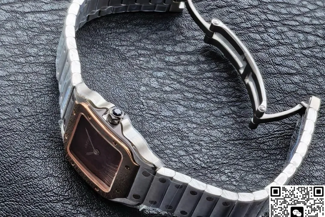 8848 Factory Cartier Santos Stainless Steel 1:1 Best Edition Replica Watch