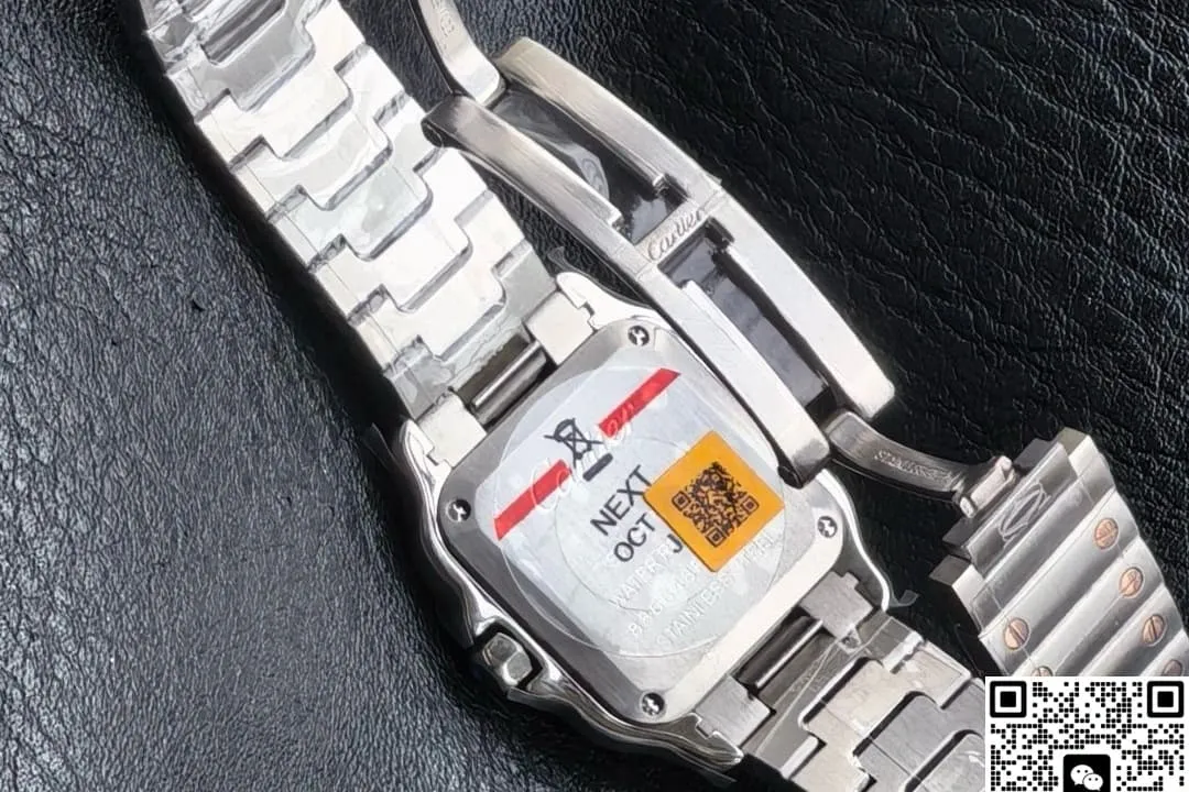 8848 Factory Cartier Santos Stainless Steel 1:1 Best Edition Replica Watch