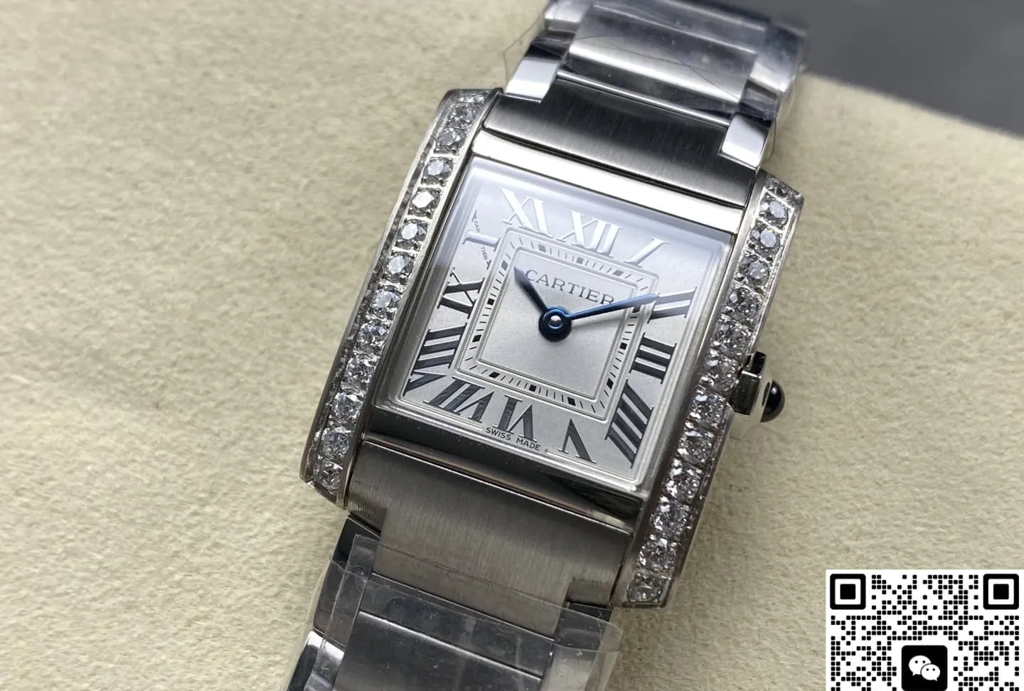 8848 Factory Cartier Tank W4TA0020 1:1 Best Edition Replica Watch