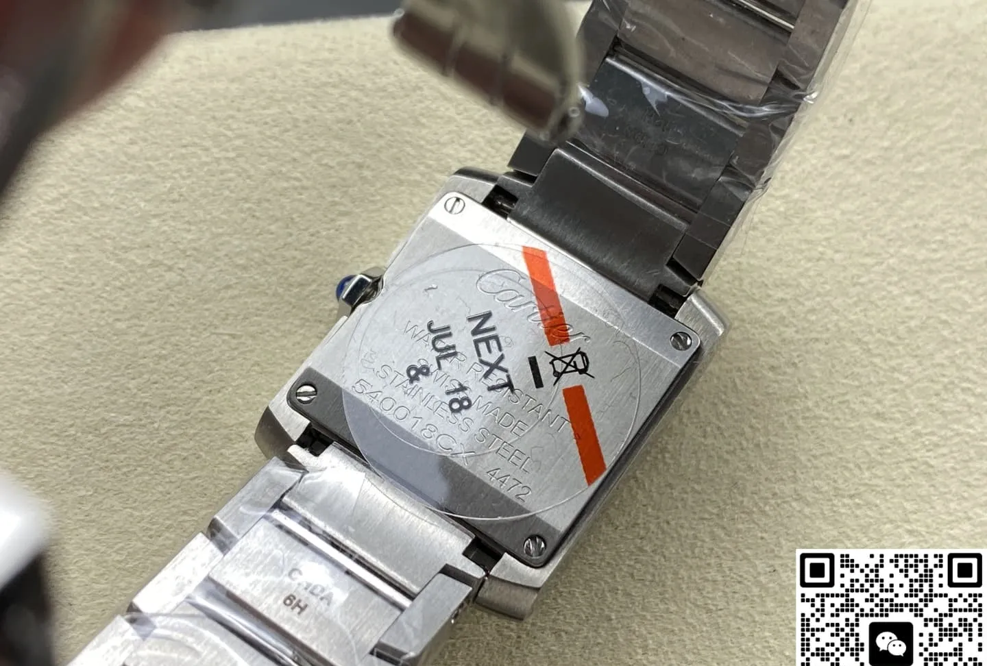 8848 Factory Cartier Tank W4TA0020 1:1 Best Edition Replica Watch