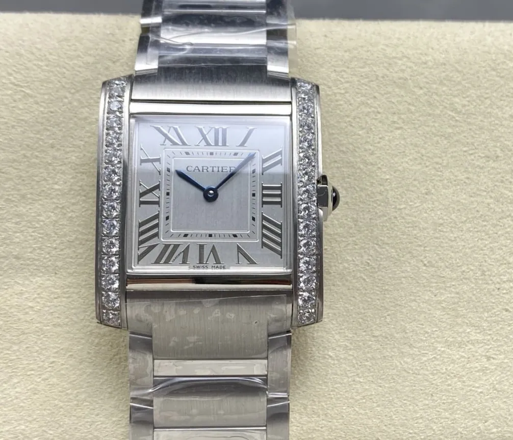 8848 Factory Cartier Tank W4TA0021 1:1 Best Edition Replica Watch
