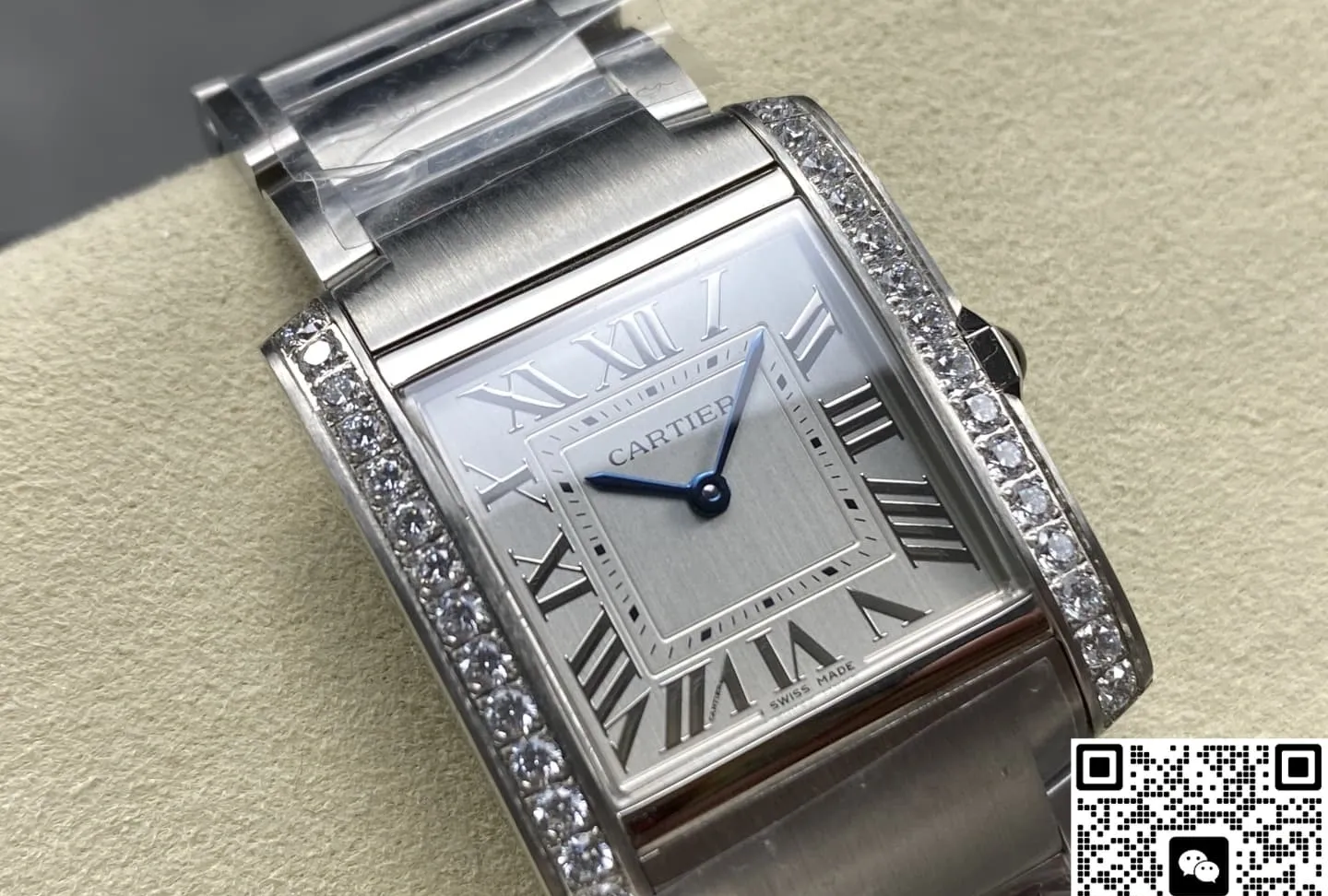 8848 Factory Cartier Tank W4TA0021 1:1 Best Edition Replica Watch
