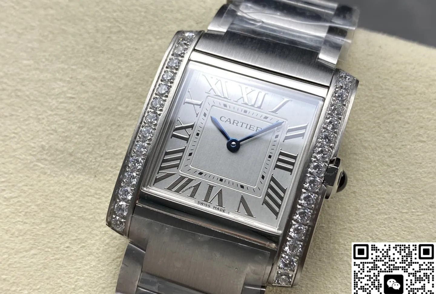 8848 Factory Cartier Tank W4TA0021 1:1 Best Edition Replica Watch