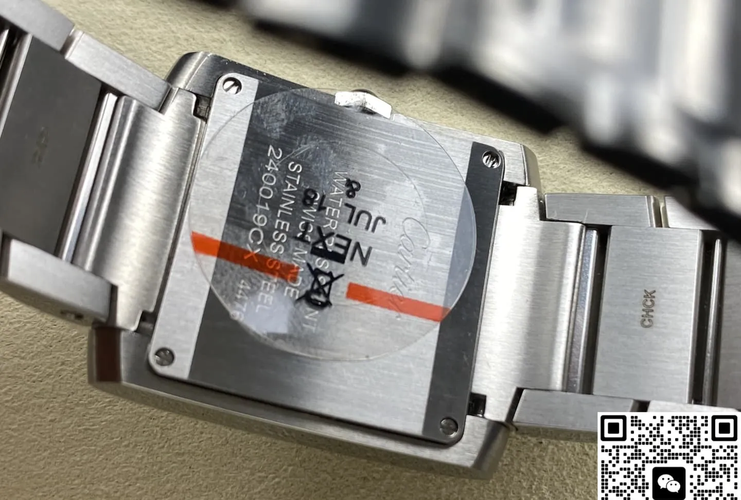 8848 Factory Cartier Tank W4TA0021 1:1 Best Edition Replica Watch