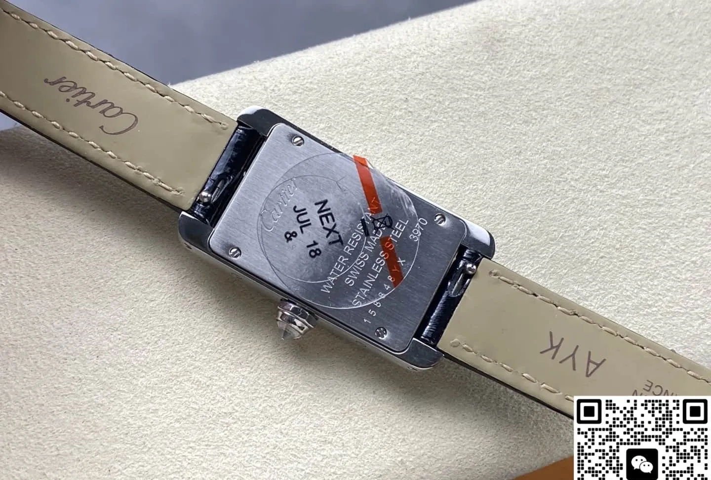 8848 Factory Cartier Tank WB707331 1:1 Best Edition Replica Watch
