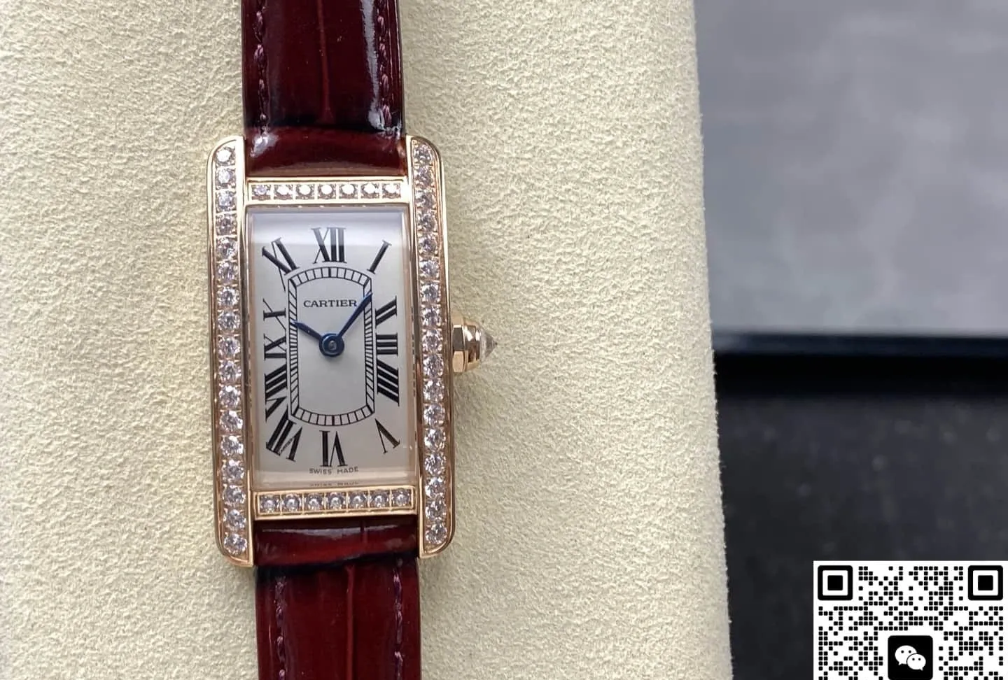 8848 Factory Cartier Tank WJTA0026 1:1 Best Edition Replica Watch