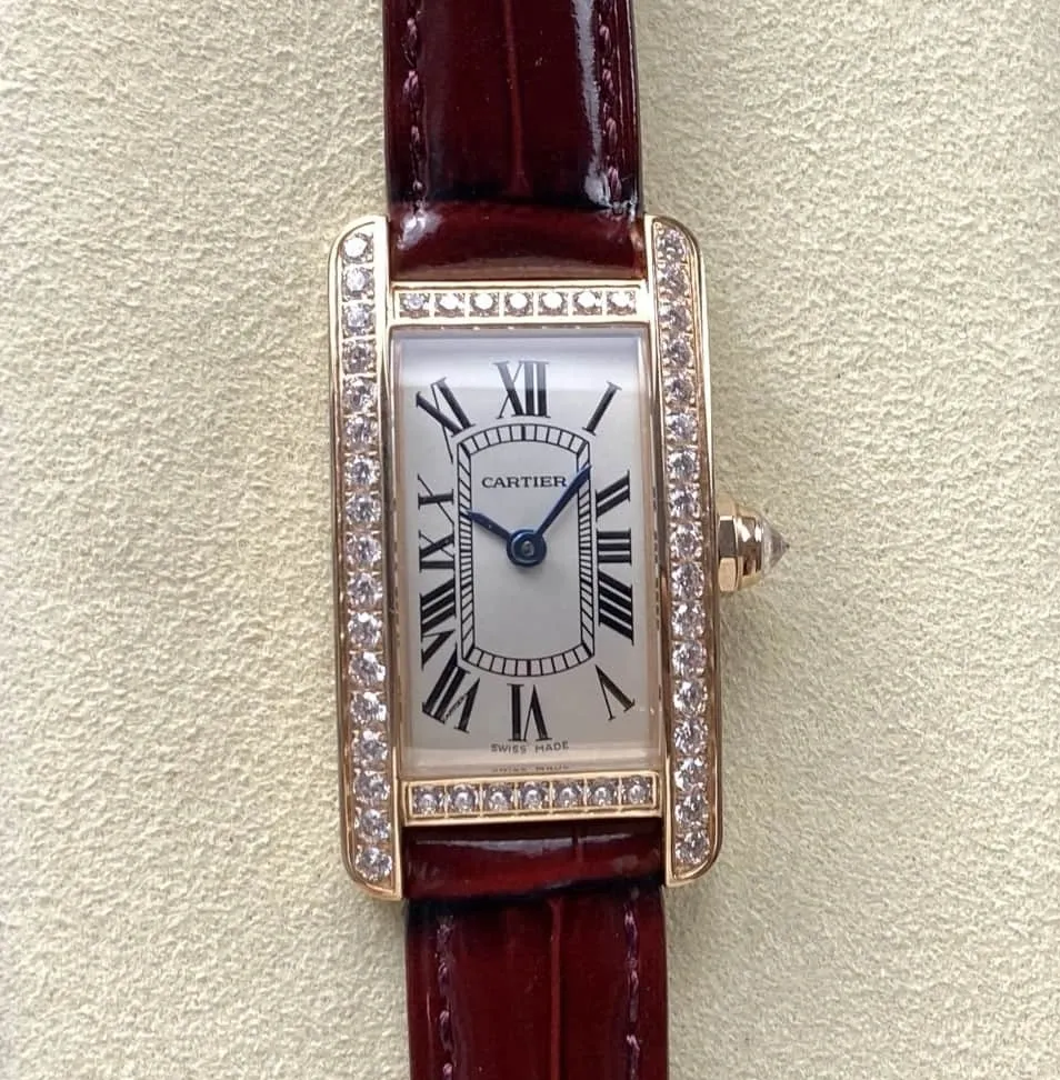 8848 Factory Cartier Tank WJTA0026 1:1 Best Edition Replica Watch