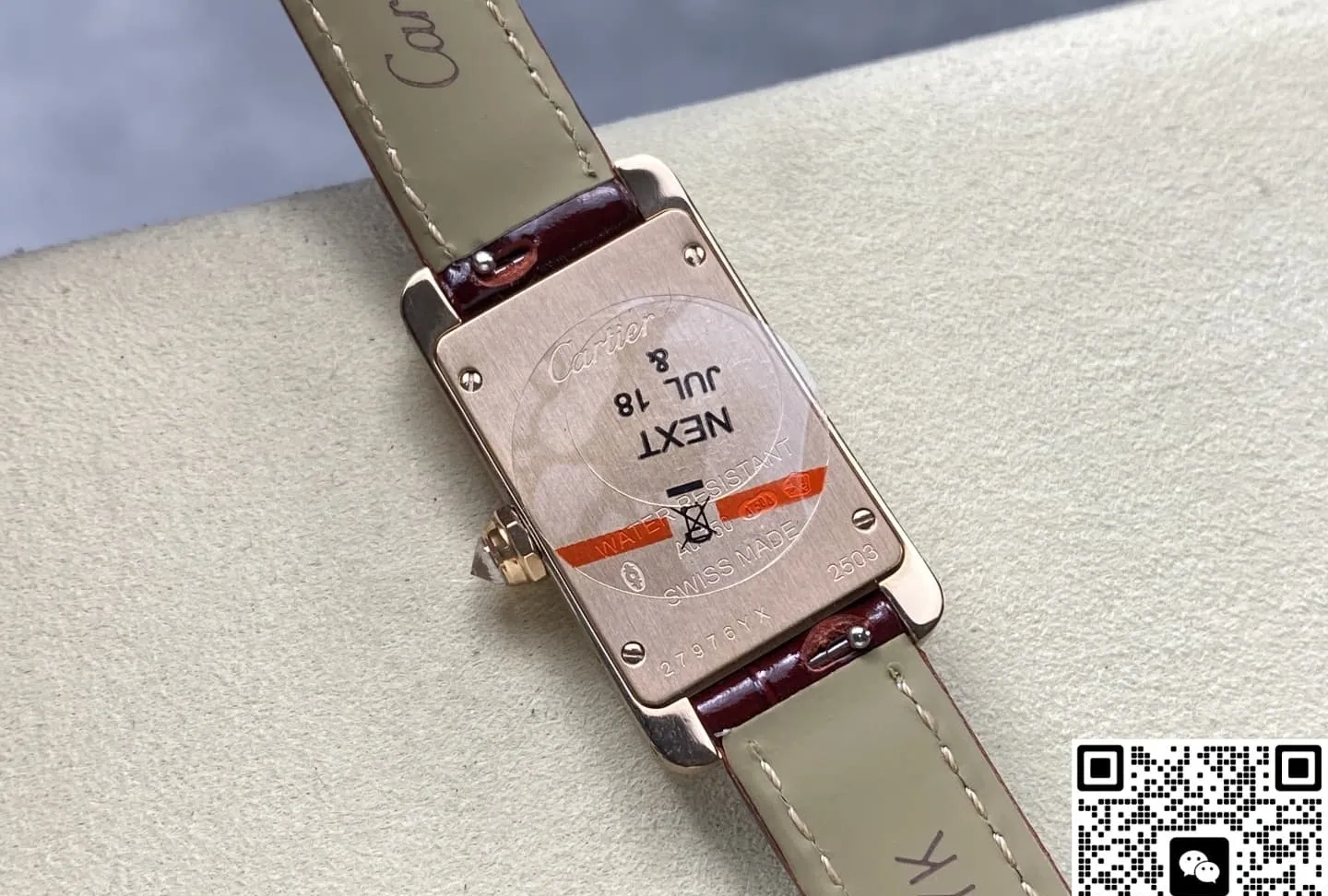 8848 Factory Cartier Tank WJTA0026 1:1 Best Edition Replica Watch