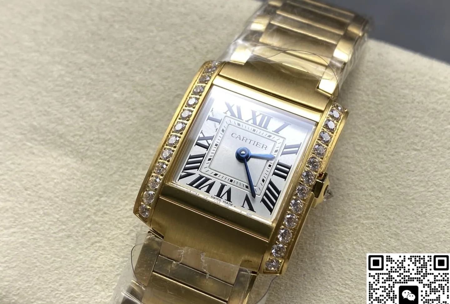 8848 Factory Cartier Tank WJTA0039 1:1 Best Edition Replica Watch