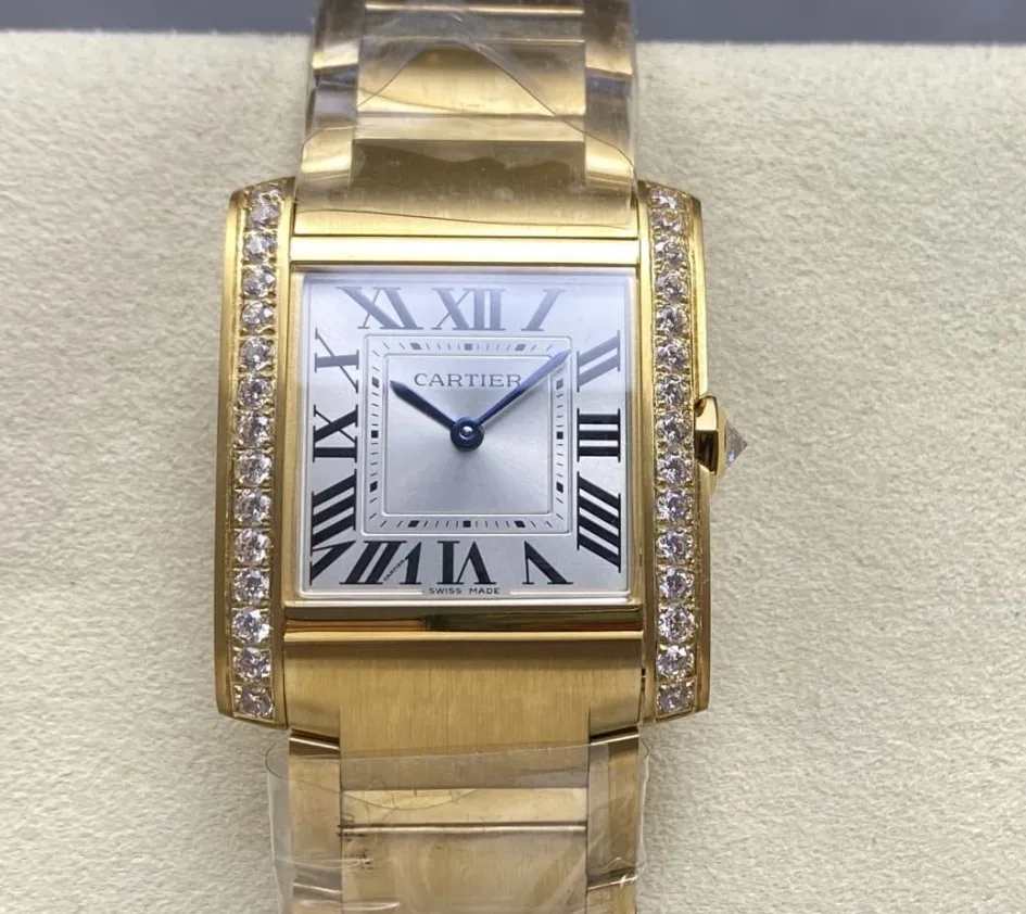 8848 Factory Cartier Tank WJTA0040 1:1 Best Edition Replica Watch
