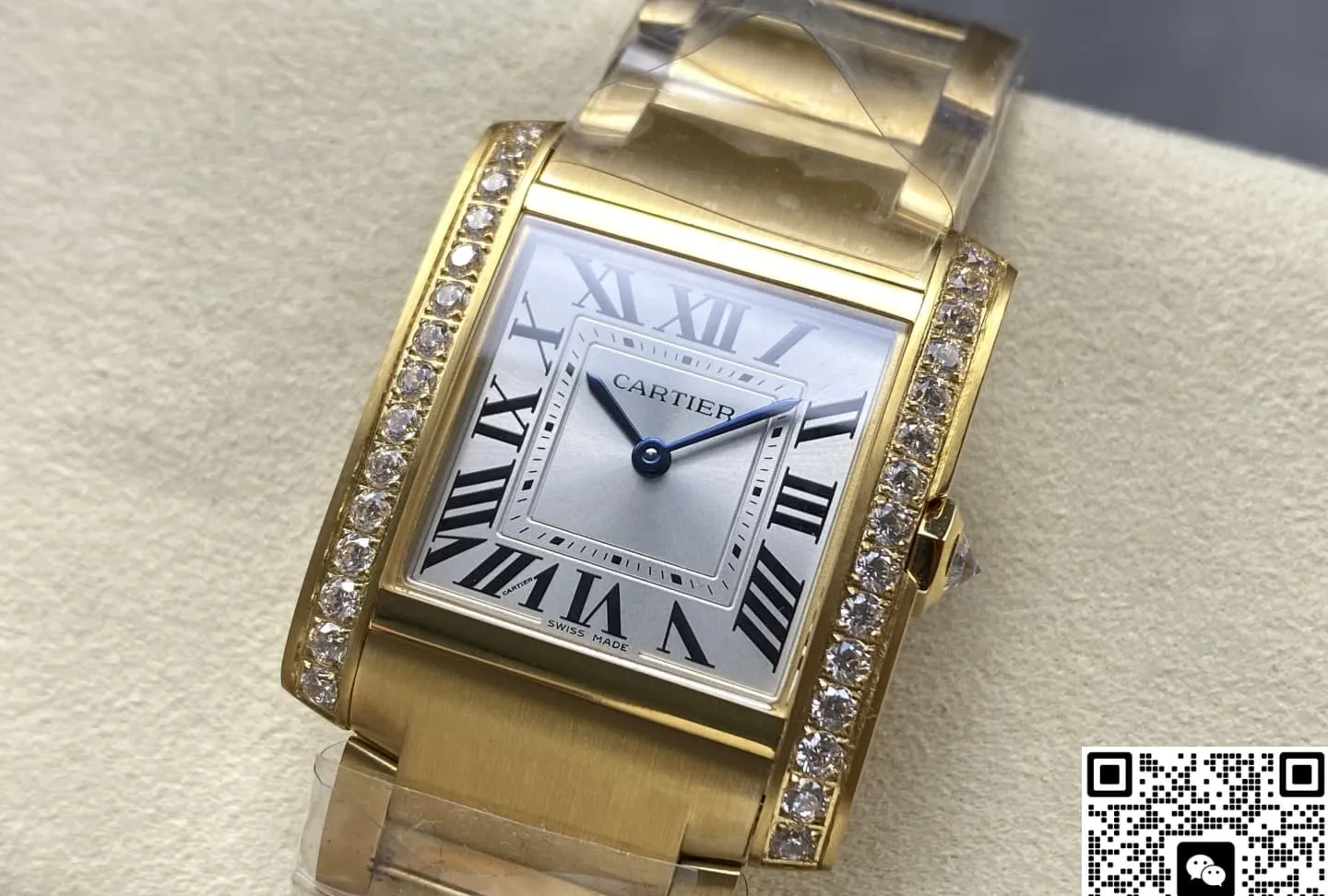 8848 Factory Cartier Tank WJTA0040 1:1 Best Edition Replica Watch