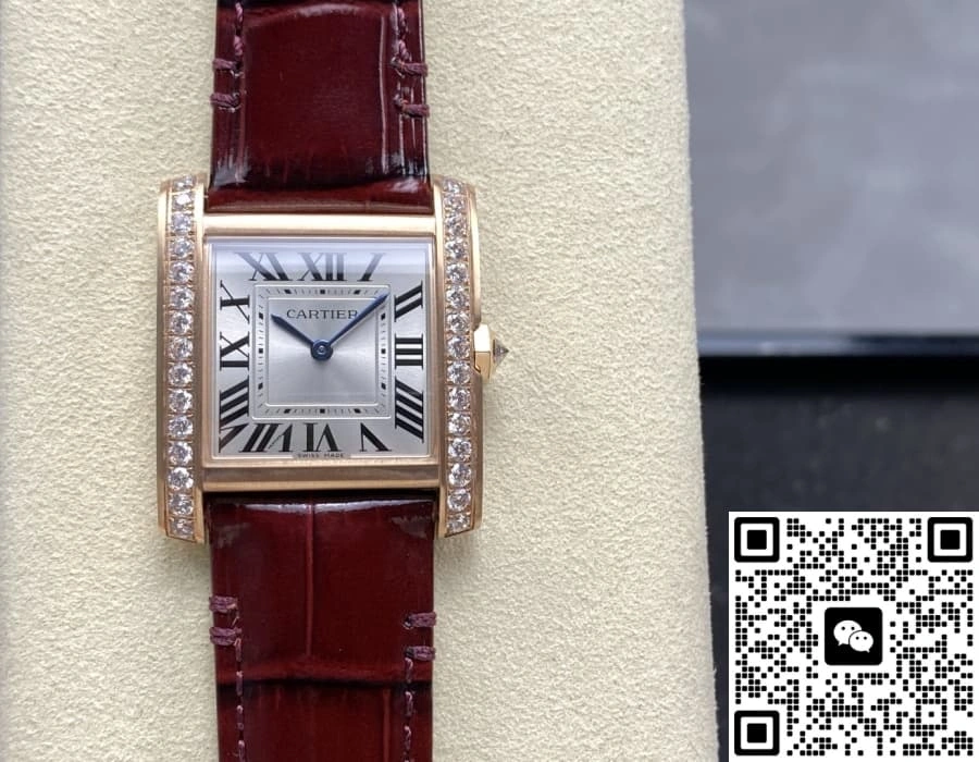 8848 Factory Cartier Tank WJTA0050 1:1 Best Edition Replica Watch