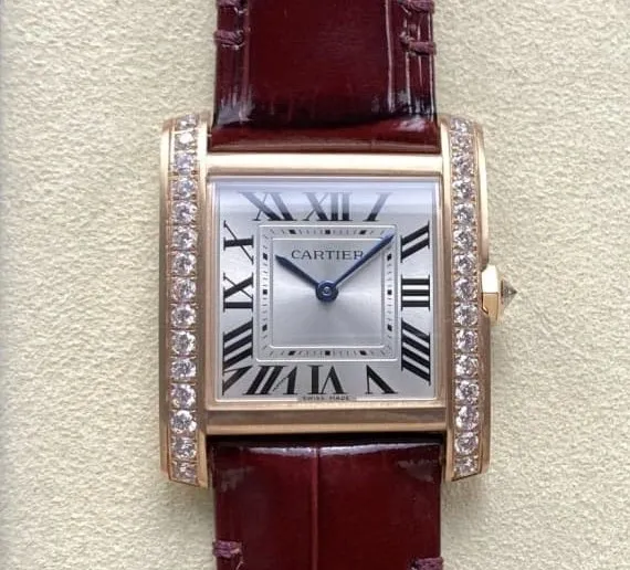 8848 Factory Cartier Tank WJTA0050 1:1 Best Edition Replica Watch
