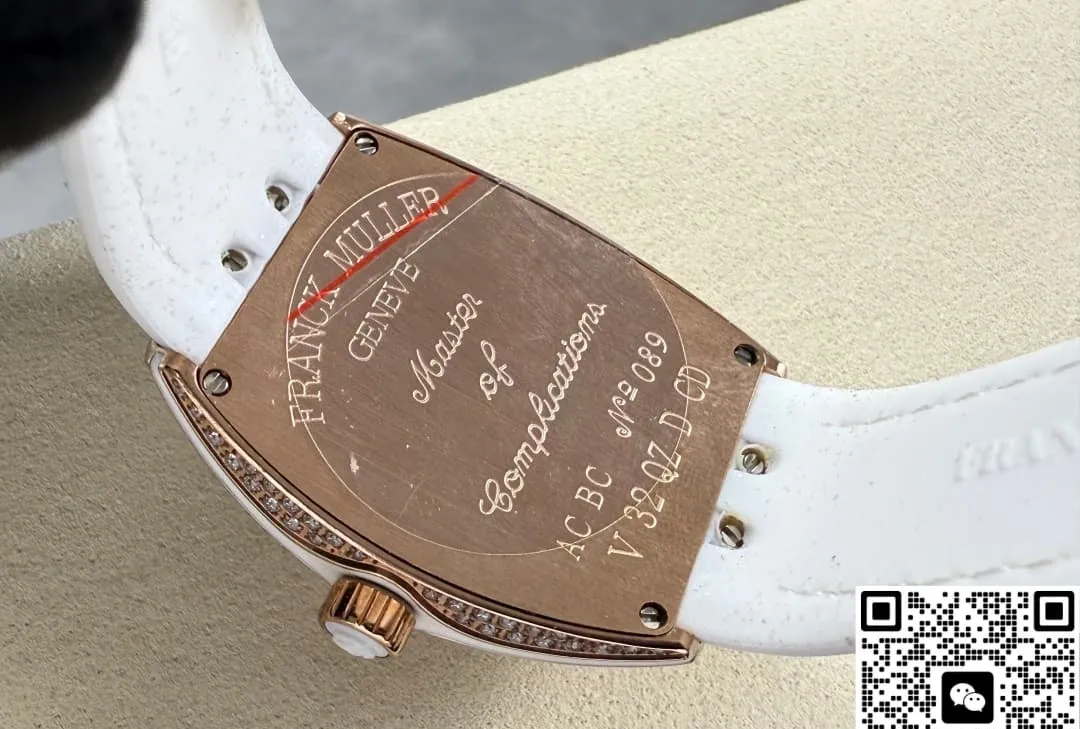 ABF Factory Franck Muller V 32 S6 SQT Rose 1:1 Best Edition Replica Watch