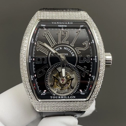 ABF Factory Franck Muller V 45 T D NR Titanium 1:1 Best Edition Replica Watch