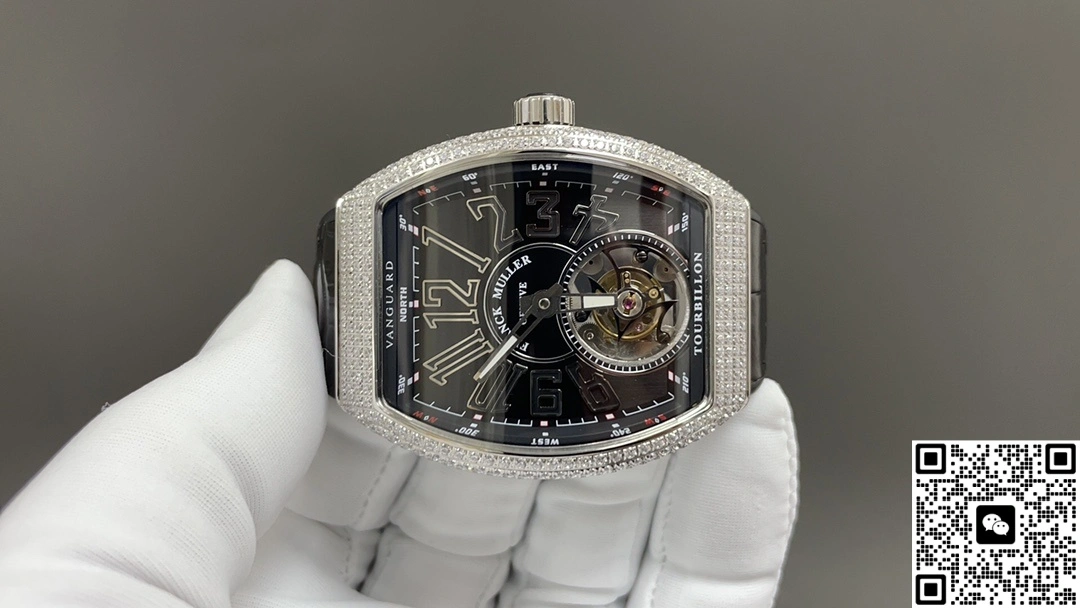 ABF Factory Franck Muller V 45 T D NR Titanium 1:1 Best Edition Replica Watch