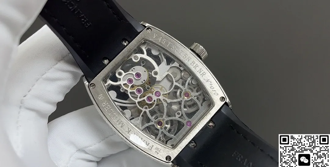 ABF Factory Franck Muller V 45 T D NR Titanium 1:1 Best Edition Replica Watch