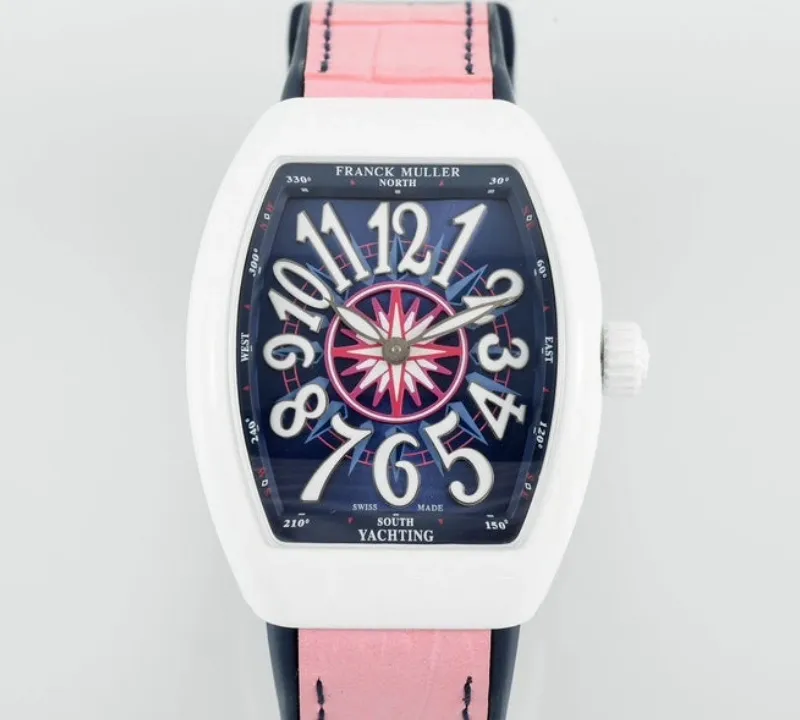 ABF Factory Franck Muller V32 Blue dial 1:1 Best Edition Replica Watch