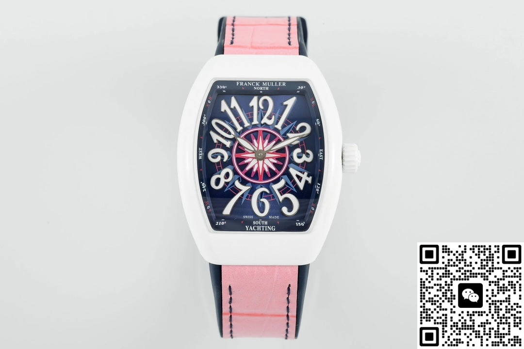 ABF Factory Franck Muller V32 Blue dial 1:1 Best Edition Replica Watch