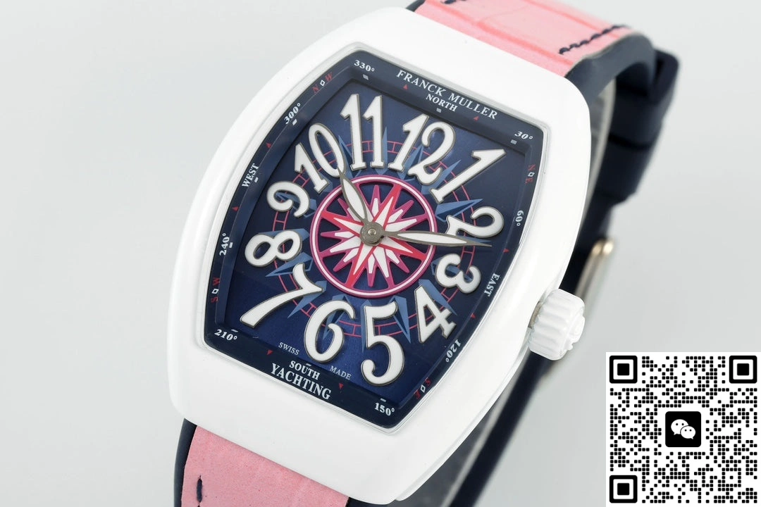 ABF Factory Franck Muller V32 Blue dial 1:1 Best Edition Replica Watch