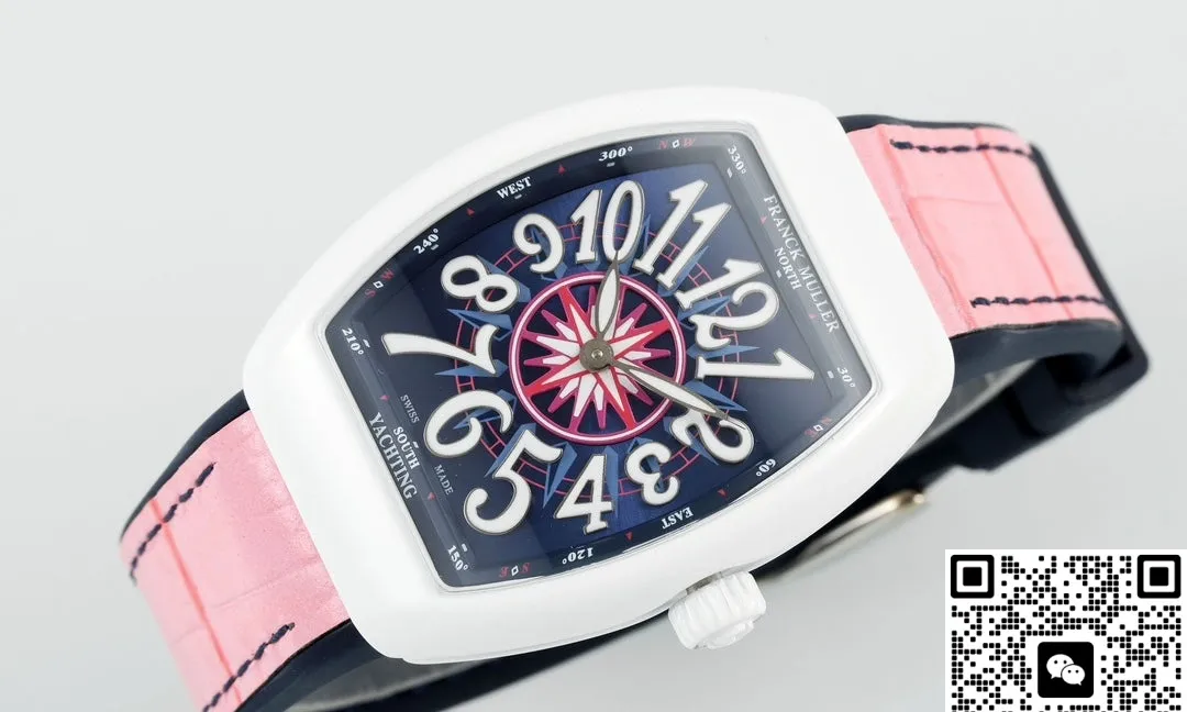 ABF Factory Franck Muller V32 Blue dial 1:1 Best Edition Replica Watch
