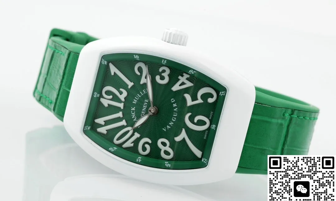 ABF Factory Franck Muller V32 White ceramics 1:1 Best Edition Replica Watch