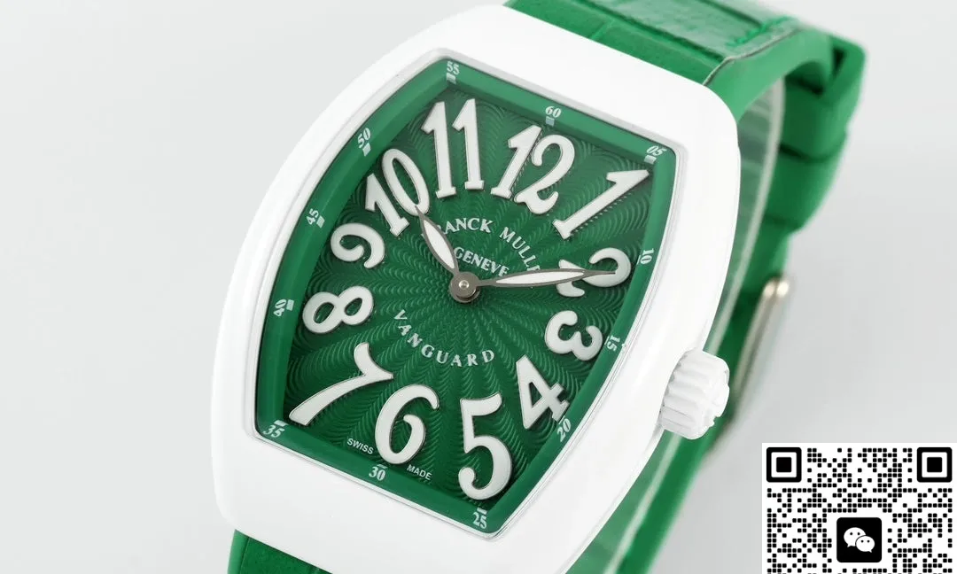 ABF Factory Franck Muller V32 White ceramics 1:1 Best Edition Replica Watch