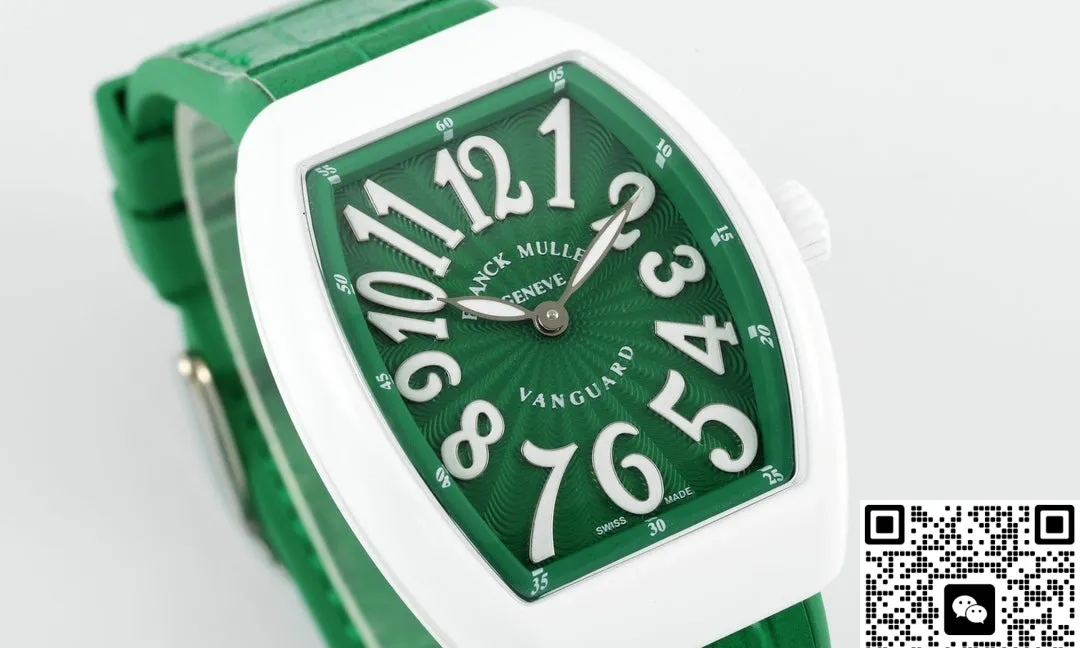 ABF Factory Franck Muller V32 White ceramics 1:1 Best Edition Replica Watch