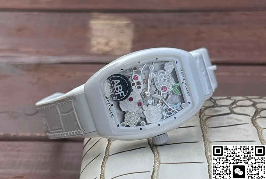 ABF Factory Franck Muller V32S6SQT ROSE 1:1 Best Edition Replica Watch