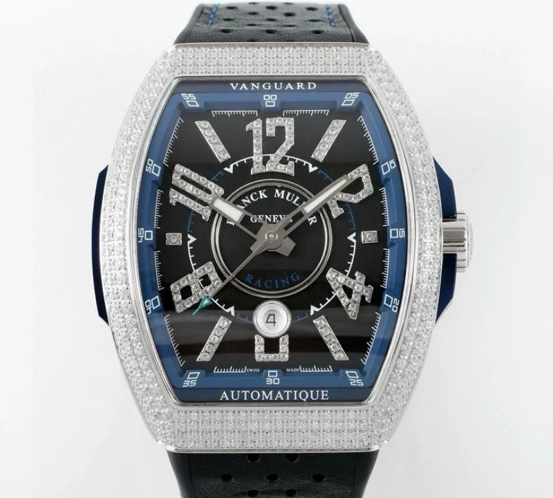 ABF Factory Franck Muller V45 Diamond 1:1 Best Edition Replica Watch
