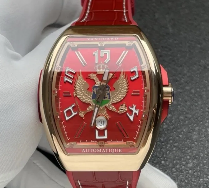 ABF Factory Franck Muller V45 SC DT Rose Gold 1:1 Best Edition Replica Watch