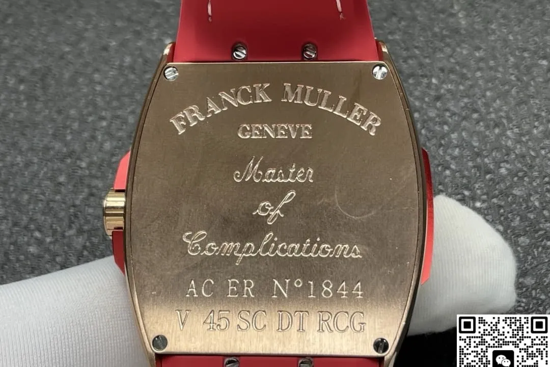 ABF Factory Franck Muller V45 SC DT Rose Gold 1:1 Best Edition Replica Watch