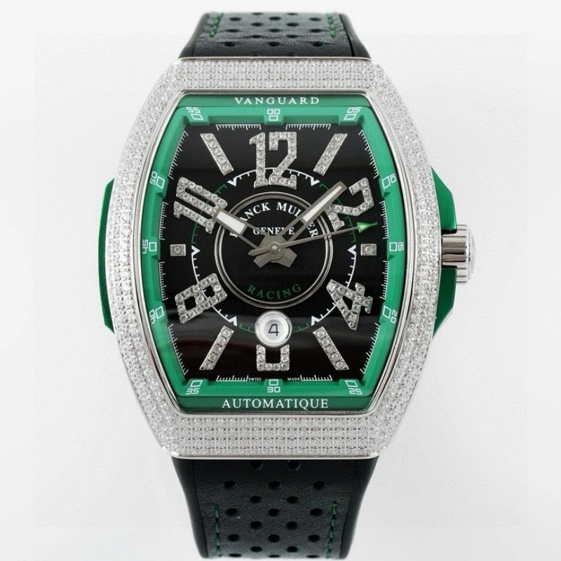 ABF Factory Franck Muller V45 green 1:1 Best Edition Replica Watch