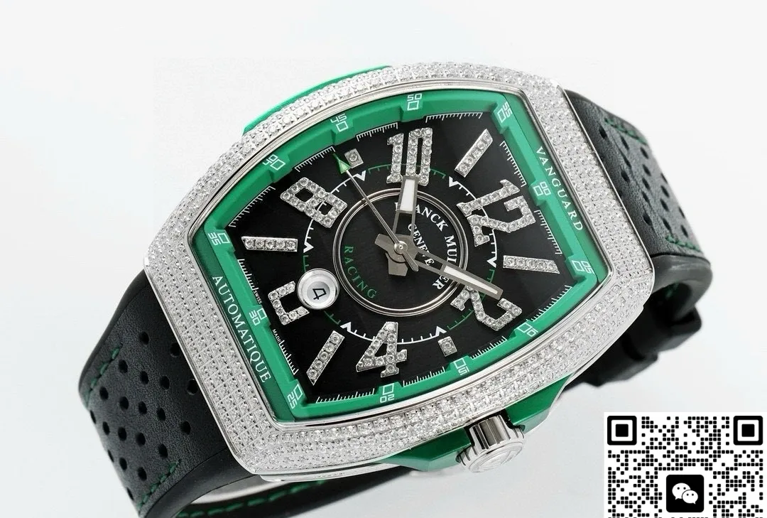 ABF Factory Franck Muller V45 green 1:1 Best Edition Replica Watch