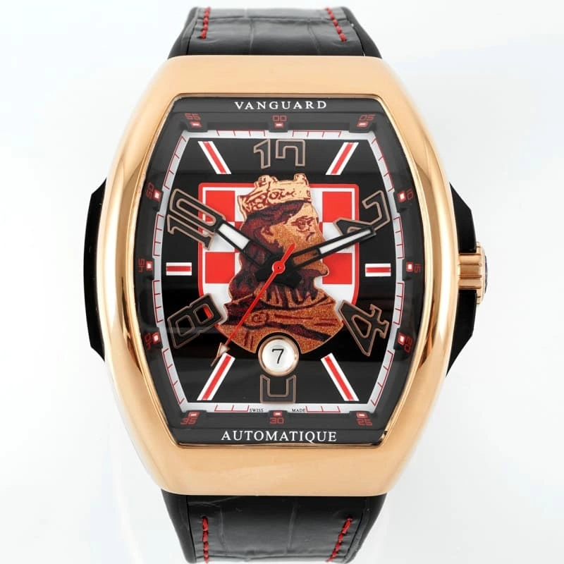 ABF Factory Franck Muller Vanguard Black dial 1:1 Best Edition Replica Watch
