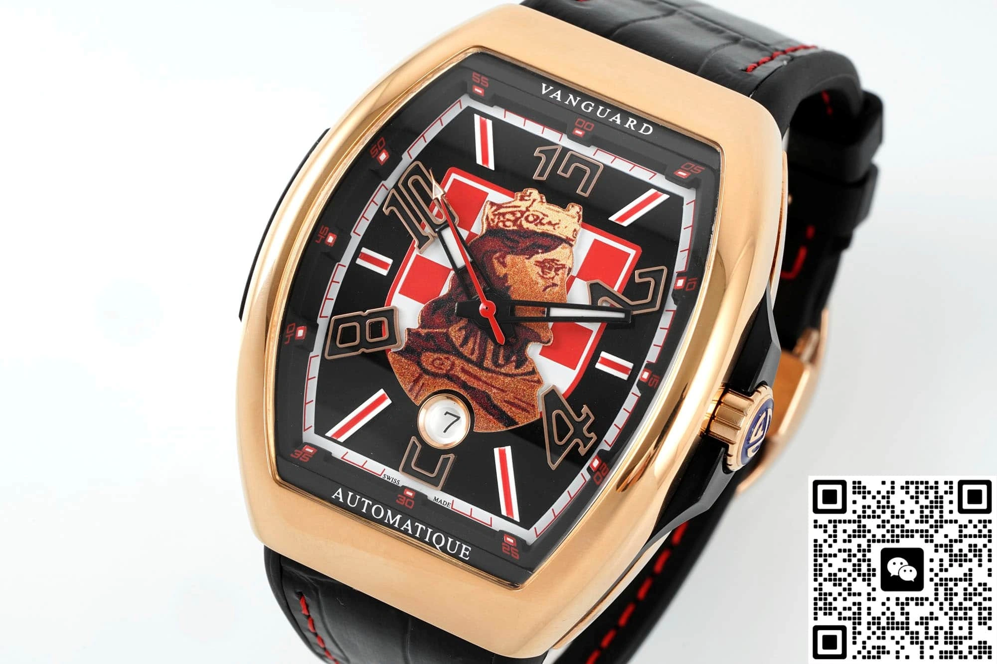 ABF Factory Franck Muller Vanguard Black dial 1:1 Best Edition Replica Watch