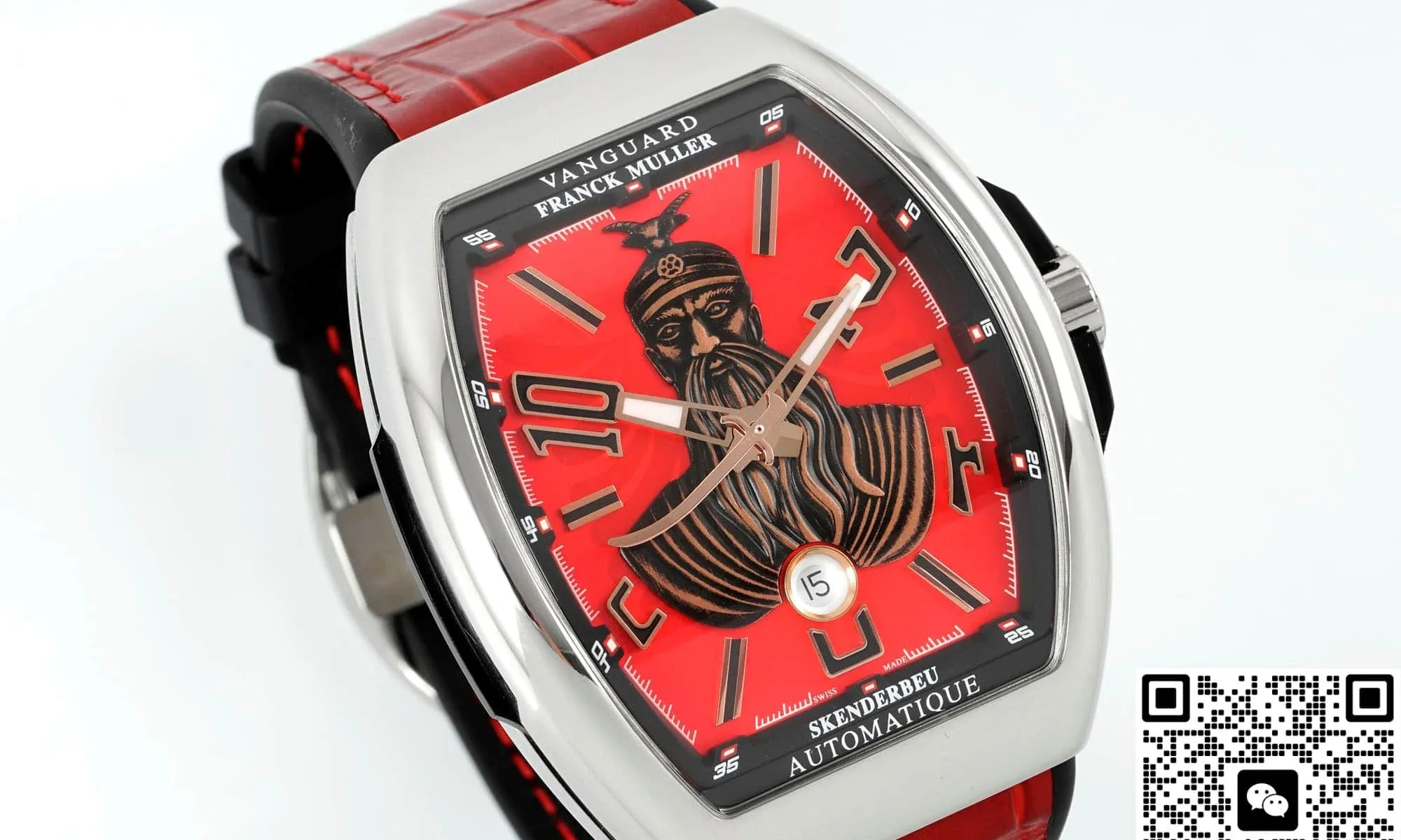 ABF Factory Franck Muller Vanguard Red dial 1:1 Best Edition Replica Watch