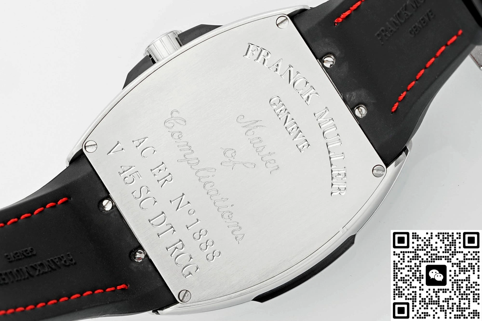 ABF Factory Franck Muller Vanguard Red dial 1:1 Best Edition Replica Watch