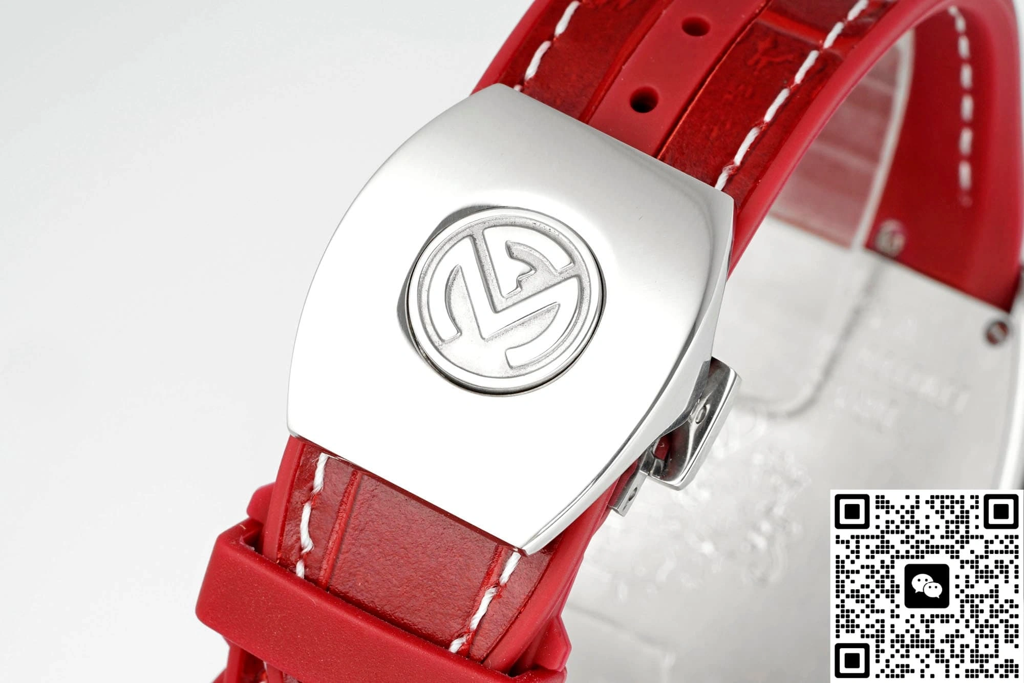 ABF Factory Franck Muller Vanguard Red strap 1:1 Best Edition Replica Watch