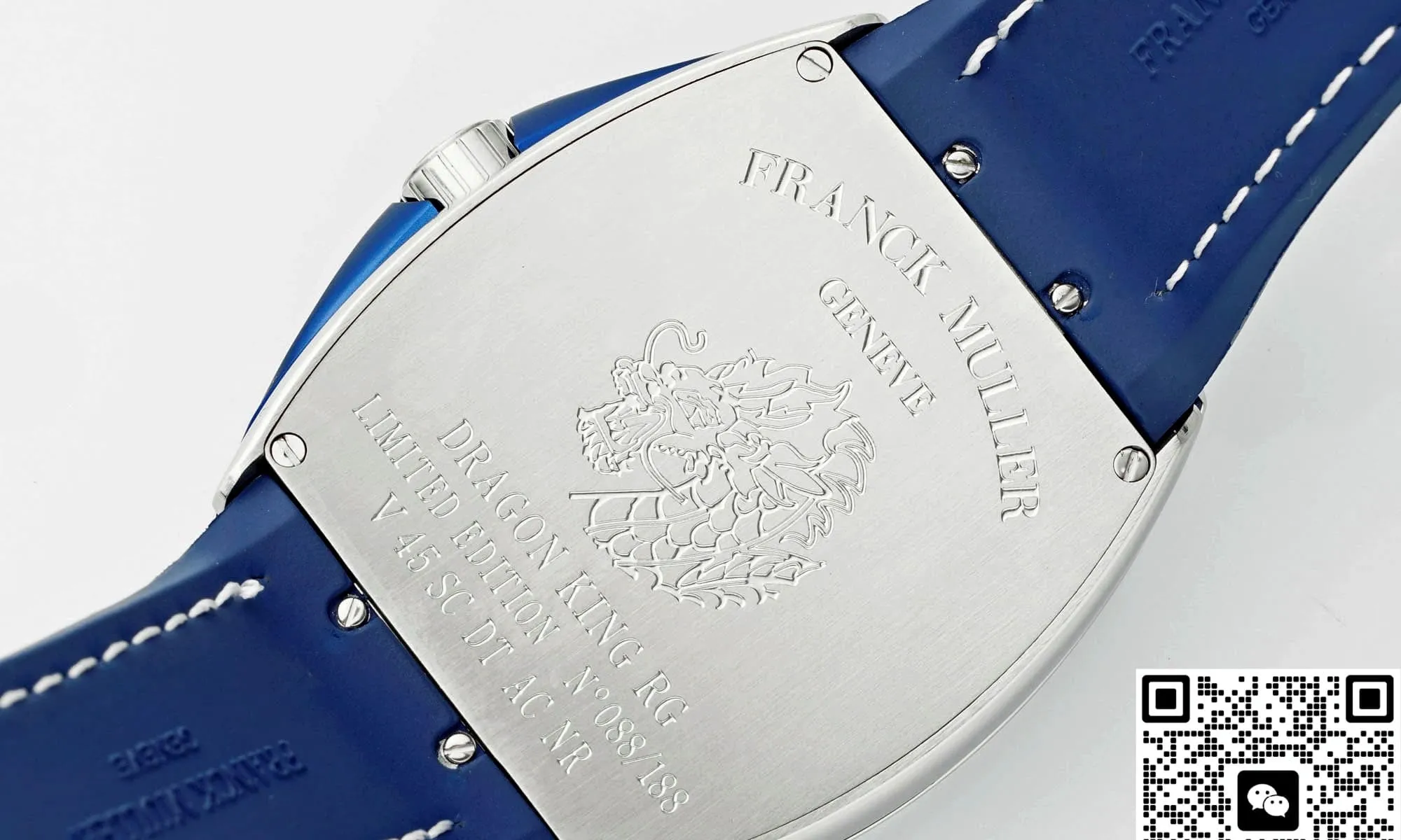 ABF Factory Franck Muller Vanguard blue strap 1:1 Best Edition Replica Watch