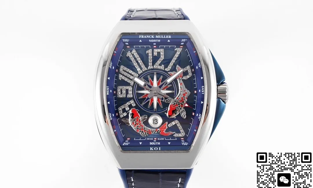 ABF Factory Franck Muller Yachting V45 Koi 1:1 Best Edition Replica Watch