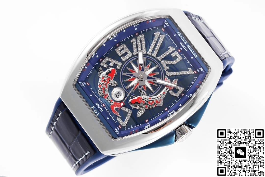ABF Factory Franck Muller Yachting V45 Koi 1:1 Best Edition Replica Watch