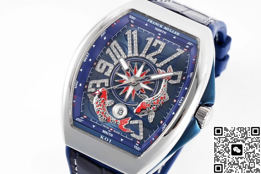 ABF Factory Franck Muller Yachting V45 Koi 1:1 Best Edition Replica Watch