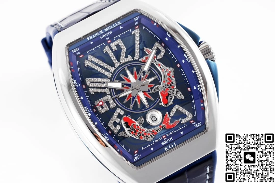 ABF Factory Franck Muller Yachting V45 Koi 1:1 Best Edition Replica Watch
