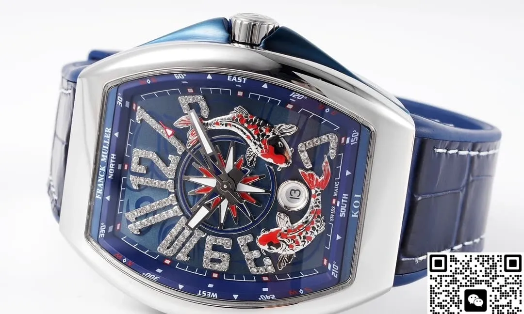 ABF Factory Franck Muller Yachting V45 Koi 1:1 Best Edition Replica Watch