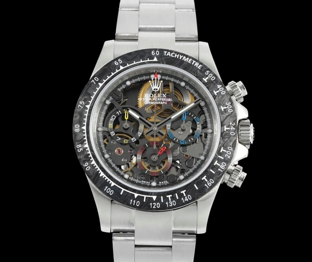 ADG Factory Rolex Daytona Black dial 1:1 Best Edition Replica Watch