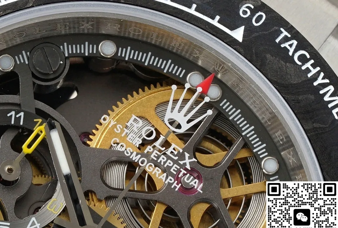 ADG Factory Rolex Daytona Black dial 1:1 Best Edition Replica Watch