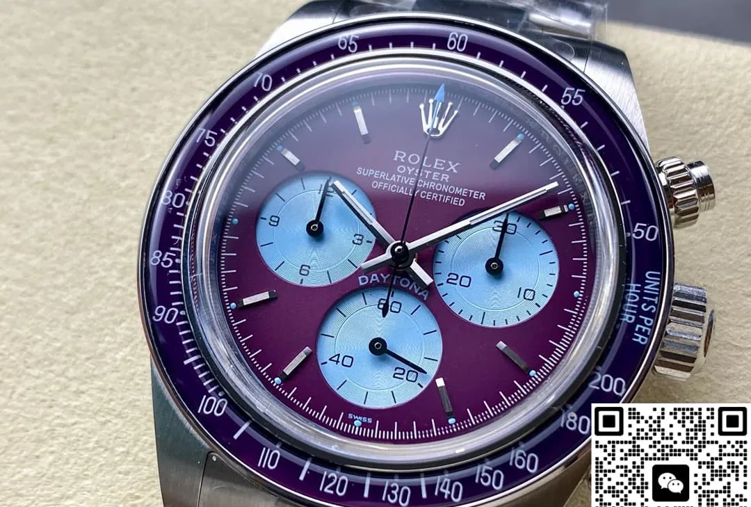 ADG Factory Rolex Daytona Purple 1:1 Best Edition Replica Watch