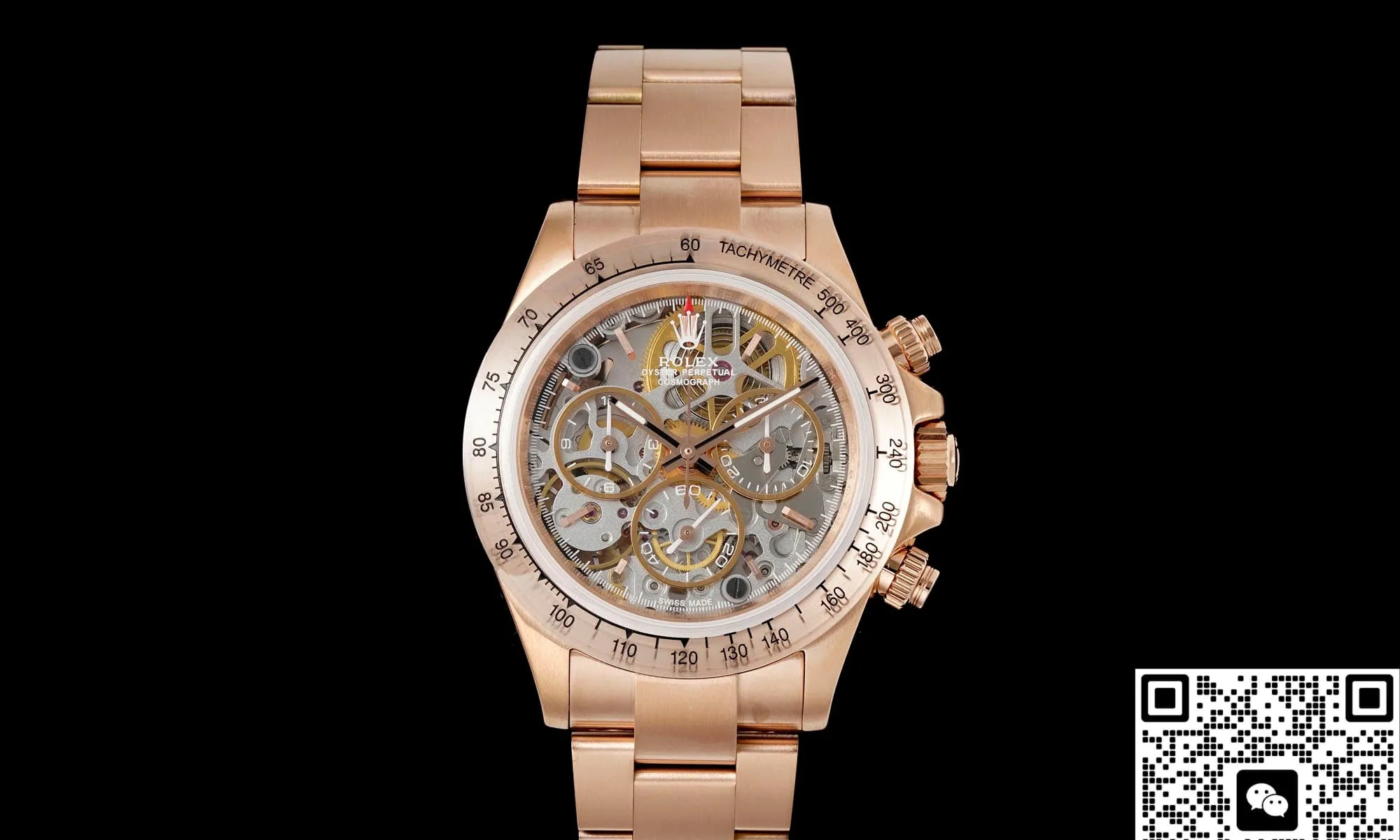 ADG Factory Rolex Daytona Rose gold 1:1 Best Edition Replica Watch