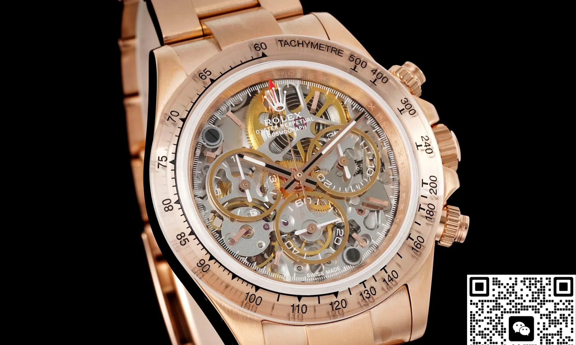ADG Factory Rolex Daytona Rose gold 1:1 Best Edition Replica Watch